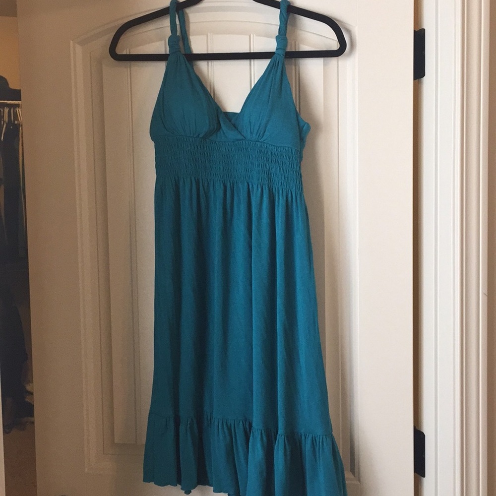 Turquoise dress